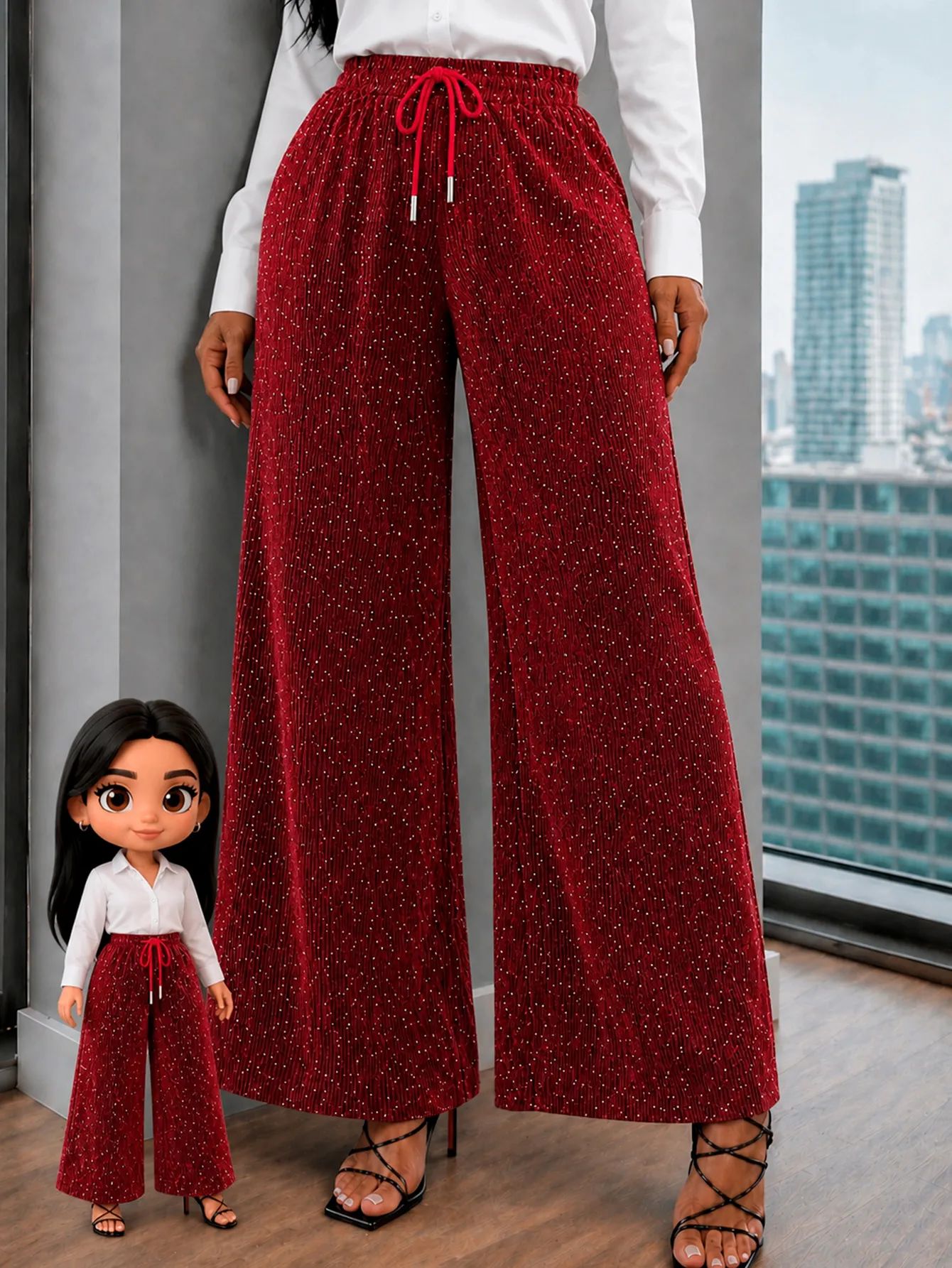 3361 PANTALON BRILLOSO 11201